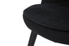 Scaun tapitat cu stofa si picioare din lemn, Loty Velvet Negru / Auriu, l57,5xA58xH80 cm (7)