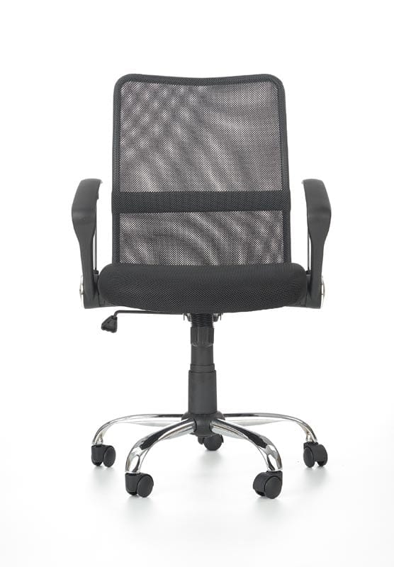 Scaun de birou ergonomic tapitat cu stofa, Toru Gri, l58xA56xH92-102 cm (3)