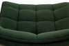 Scaun tapitat cu stofa si picioare metalice, Kai-332 Velvet Verde inchis / Negru, l46xA61xH84 cm (11)