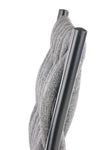 Scaun tapitat cu stofa si picioare metalice, Kai-435 Gri / Negru, l48xA55xH94 cm (9)