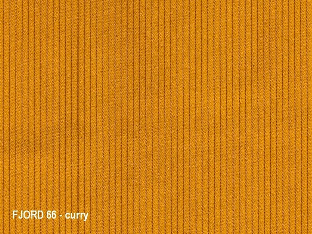 Scaun tapitat cu stofa si picioare metalice, Mantis Curry / Negru, l59xA46xH87 cm (3)
