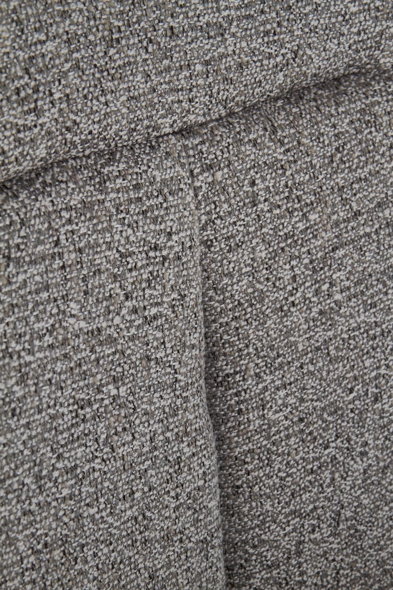 Scaun tapitat cu stofa si piele ecologica, cu picioare metalice Kai-374 Gri Deschis / Negru, l45xA52xH90 cm (12)