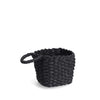 Set 2 cosuri pentru depozitare si organizare, din hartie, Mesh 1H Negru, L15xl15xH15 / L12xl12xH13 cm (3)