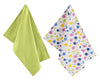 Bizzotto Set 2 prosoape de bucatarie din bumbac, Bubbles Multicolor, 50 x 70 cm