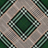 Set 3 role Tapet Imprimat Digital Checkered Patchwork British Green