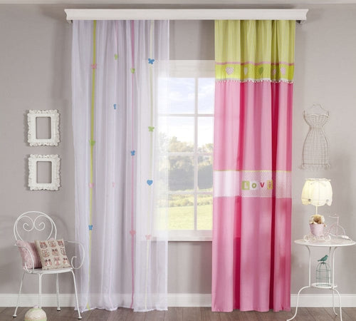 Cilek Set perdea si draperie pentru copii Love Multicolour