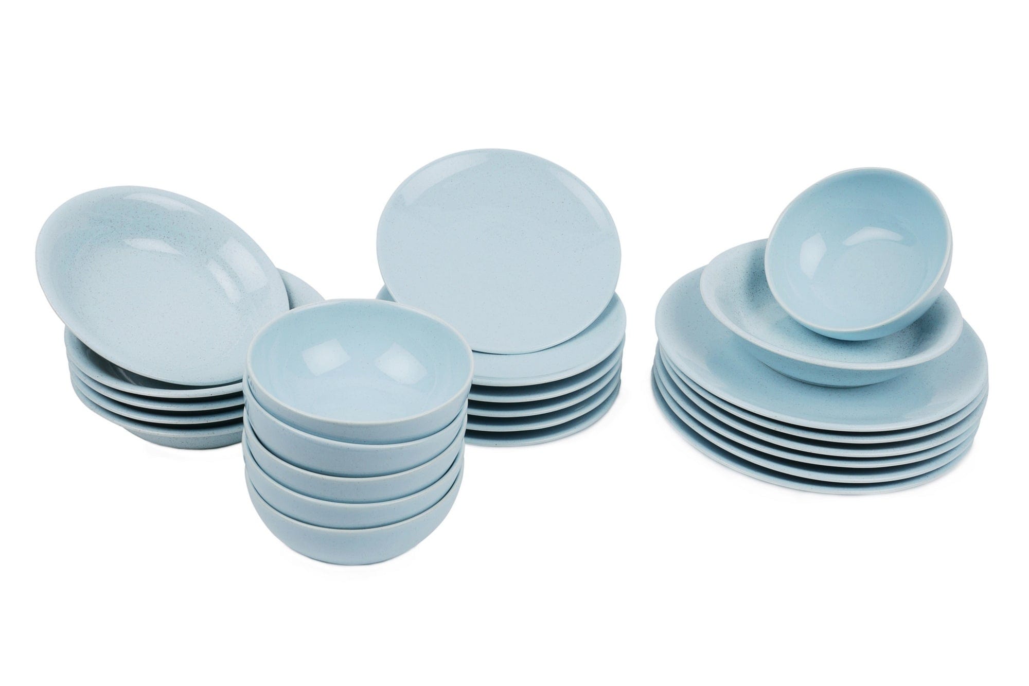 Set vesela din portelan, Henry Dinner Turcoaz, 24 piese (2)