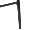 Set 2 scaune de bar tapitate cu stofa si picioare metalice Demina Small Gri inchis / Negru, l41,5xA48,5xH90,5 cm (7)