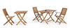 Set 2 scaune pliabile de gradina / terasa din lemn de salcam Mali Natural, l47,5xA60xH92 cm (3)