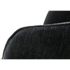 Set 2 scaune rotative tapitate cu stofa si picioare metalice, Sassello Antracit / Negru, l60xA61xH87 cm (7)