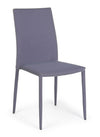 Set 4 scaune tapitate cu stofa si picioare metalice Ivy Gri, l42xA51,5xH90,5 cm (2)