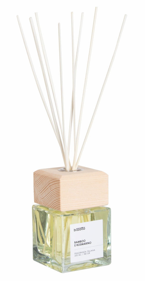Set aromaterapie cu betisoare parfumate, Rino Bamboo / Rosemary (1)