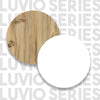 Set de mobila living din pal, 2 piese, Luvio LV10-WK Alb / Stejar (5)