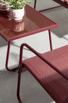 Set mobilier pentru gradina / terasa, Markus Burgundy, banca 2 locuri + 2 scaune + masa de cafea (2)