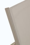 Sezlong pentru gradina / terasa, din metal si material textil, Axten Grej, l72xA197xH35 cm (7)