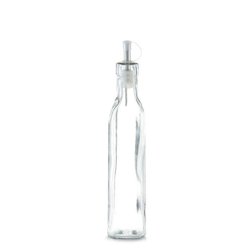 Sticla pentru ulei / otet Visual I, inox si sticla, Transparent 270 ml, Ø4,9xH25 cm