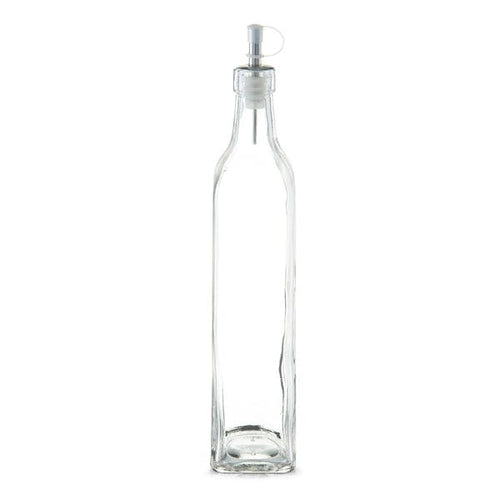 Sticla pentru ulei / otet Visual II, inox si sticla, Transparent 500 ml, Ø5,8xH30 cm