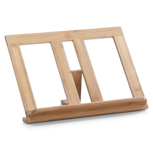 Suport pliabil pentru carti, din bambus, Bamboo Natural, l35xA20xH20 cm