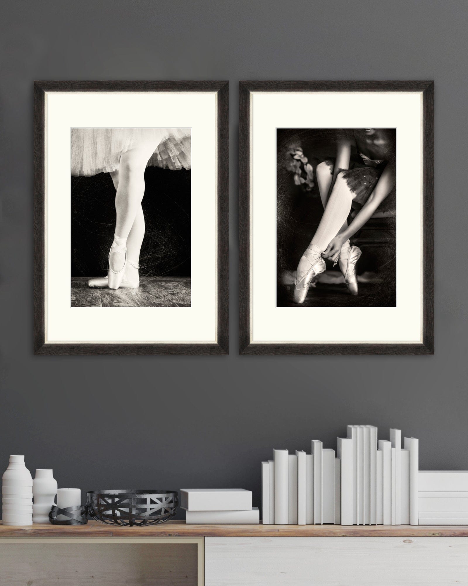 Tablou 2 piese Framed Art Ballerinas (3)