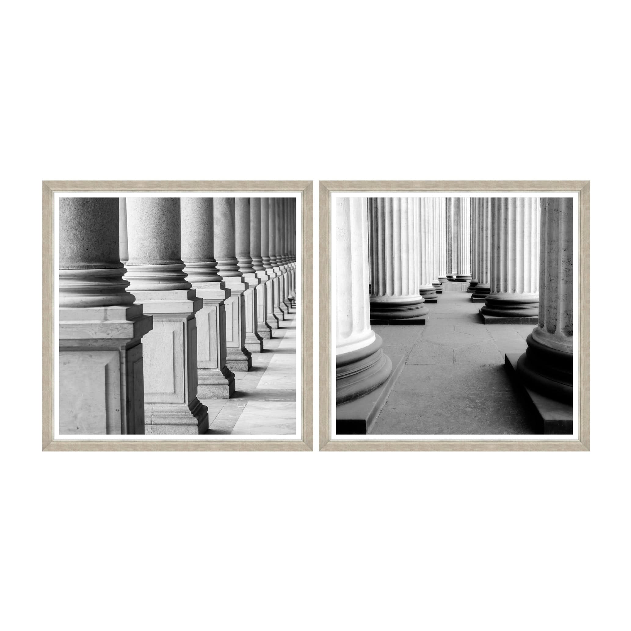 Tablou 2 piese Framed Art Cathedral Colonnade I&II