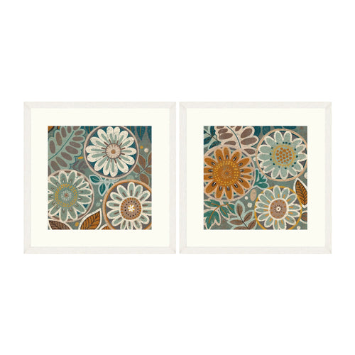 Global Art Tablou 2 piese Framed Art Floral