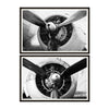 Global Art Tablou 2 piese Framed Art Giant Propellers