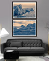 Tablou 2 piese Framed Art Nordic Scenery (3)