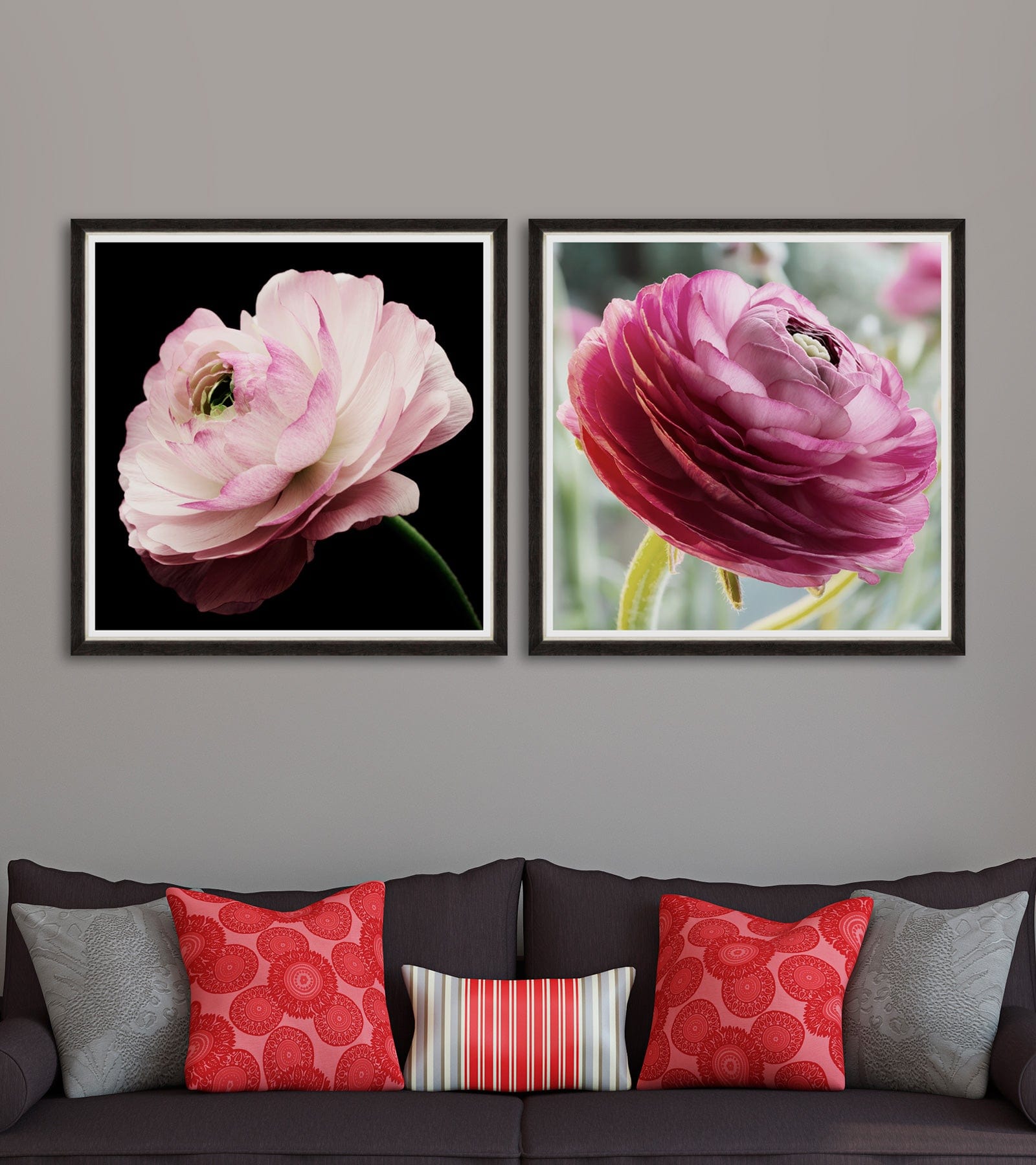 Tablou 2 piese Framed Art Splendid Ranunculus (3)