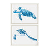 Tablou 2 piese Framed Art Turtles