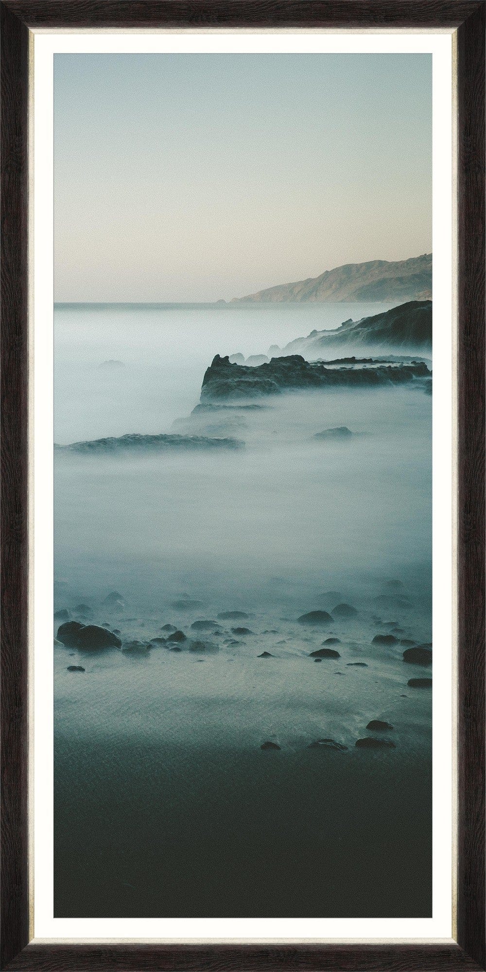 Tablou 3 piese Framed Art Beach At Dawn (1)