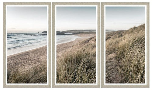 Global Art Tablou 3 piese Framed Art Calm Beach Triptych