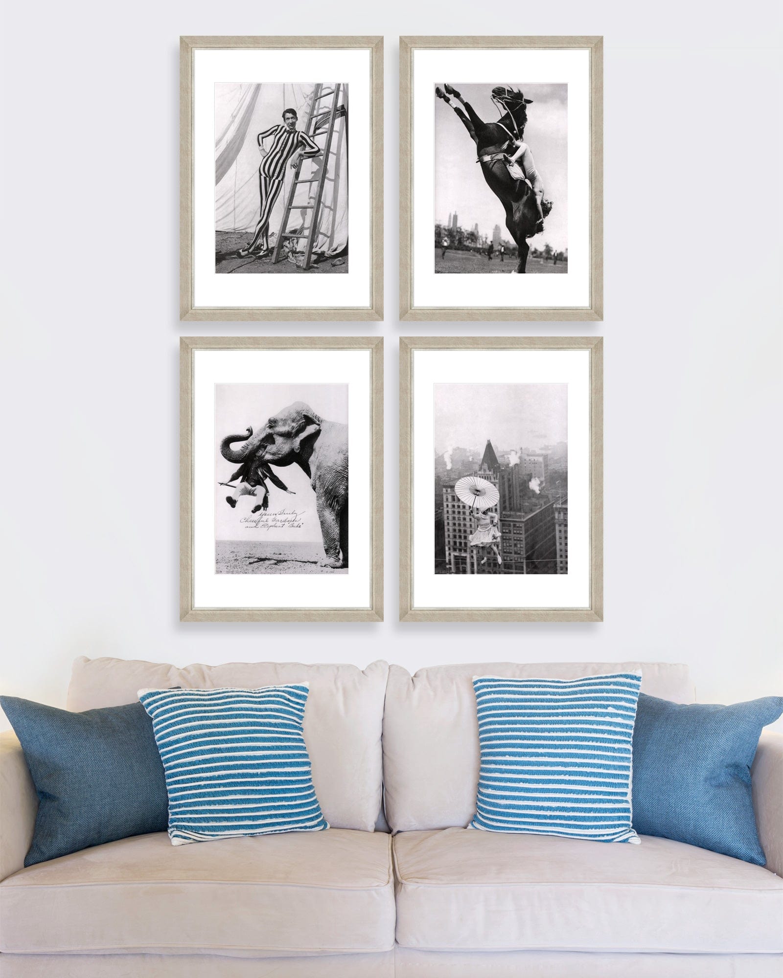 Global Art Tablou 4 piese Framed Art Circus Set