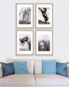 Global Art Tablou 4 piese Framed Art Circus Set