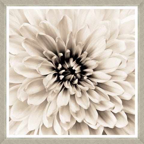 Tablou 4 piese Framed Art Sepia Dahlias (1)