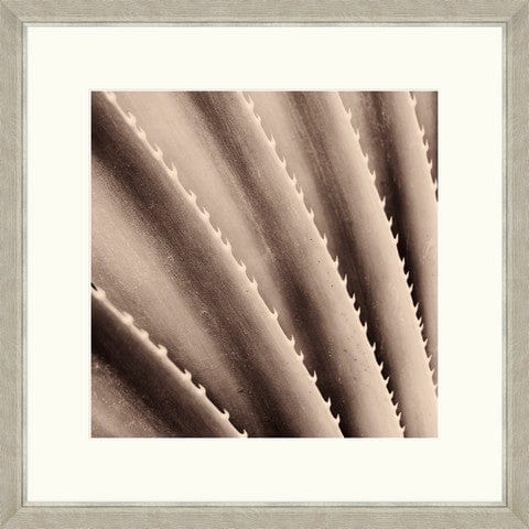 Tablou 4 piese Framed Art Sepia Palm Texture (3)