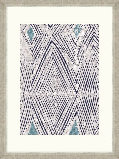 Tablou 6 piese Framed Linen Abstract Textiles (4)