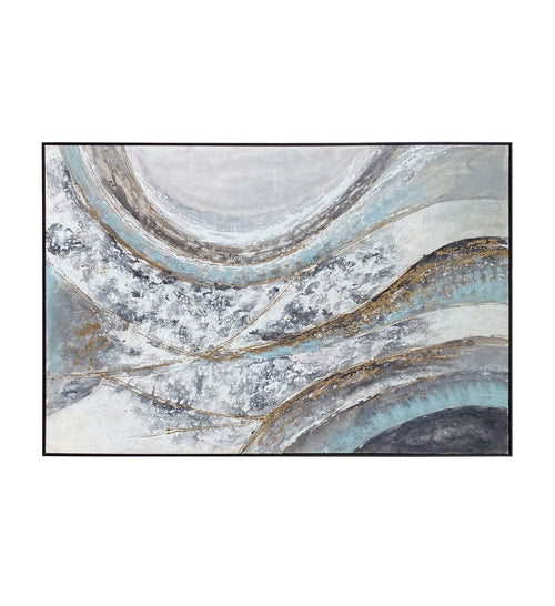 Tablou Canvas Berna Waves Multicolor, 120 X 180 cm