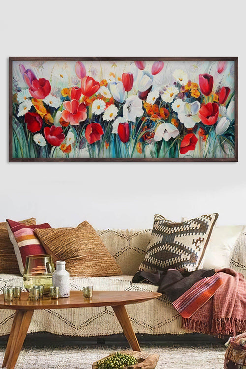 Oyo Tablou Flora 94 Multicolor, 60 x 120 cm