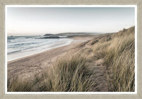 Global Art Tablou Framed Art Calm Beach