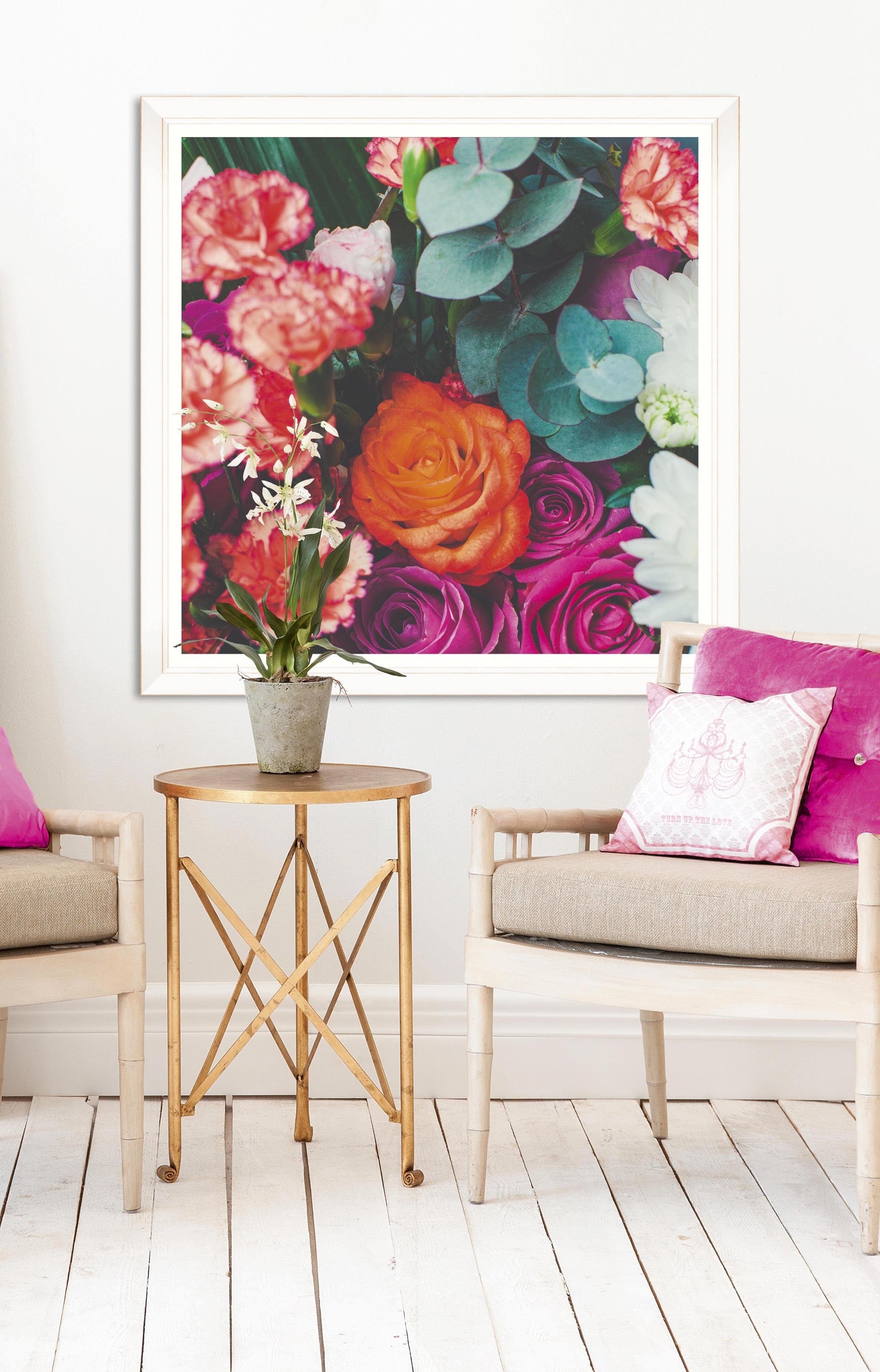 Tablou Framed Art Colourful Flowers (1)