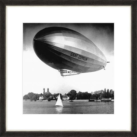 Global Art Tablou Framed Art Graf Zeppelin