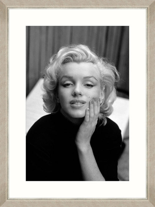 Global Art Tablou Framed Art Marilyn Melancholic