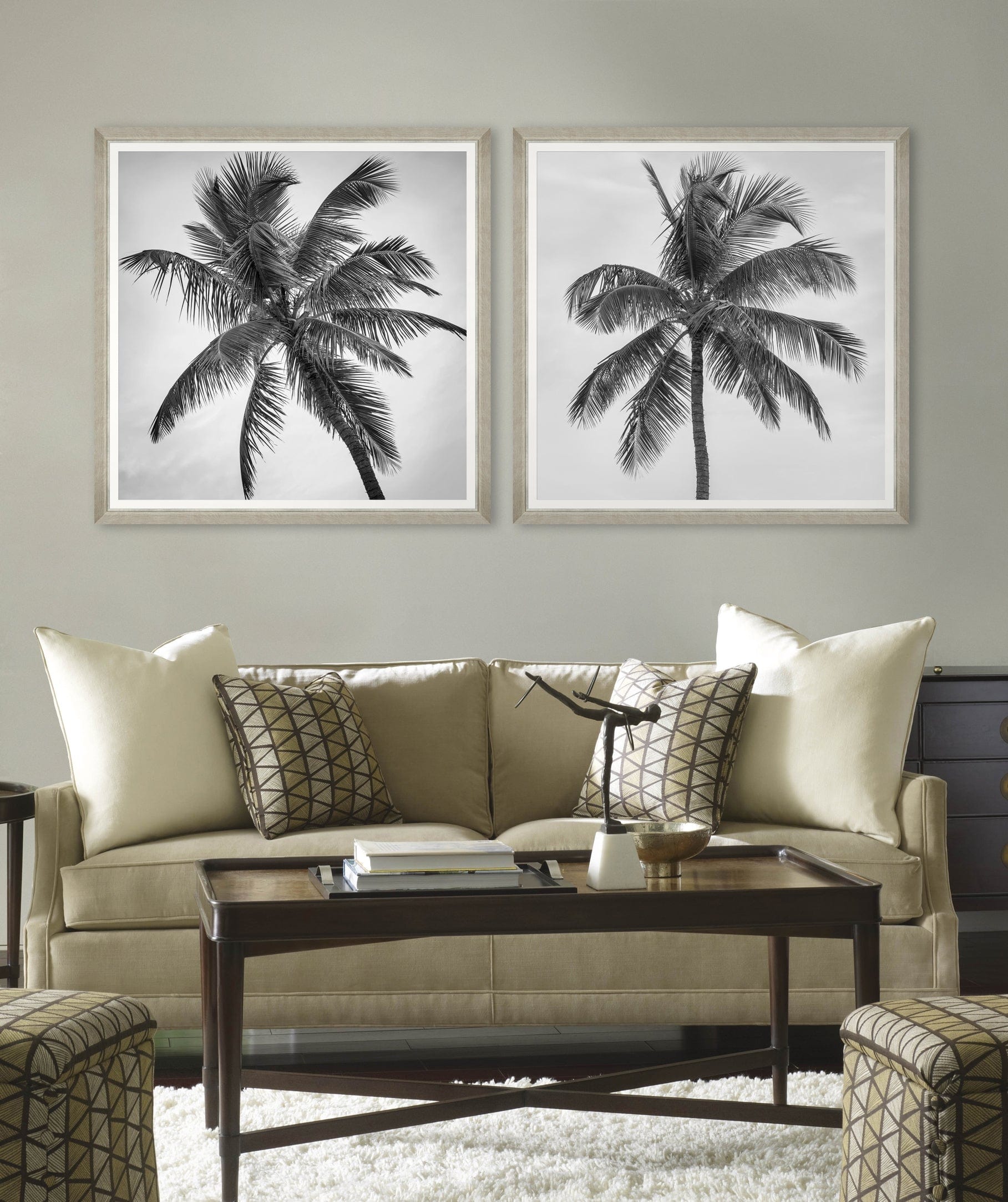 Tablou Framed Art Palm Splendor I (1)