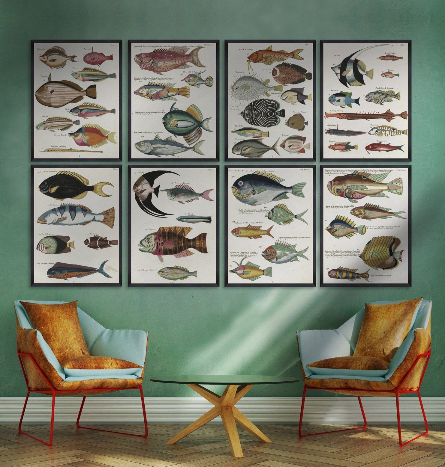 Tablou Framed Art Poissons Ecrevis VII (1)