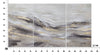 Tablou 3 piese, pictat manual, Monty Multicolor, 150 x 80 cm (5)