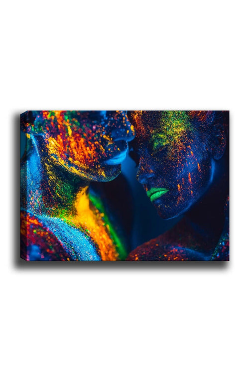 Tablou Canvas Colorful Lovers 147 Multicolor, 100 x 70 cm (1)