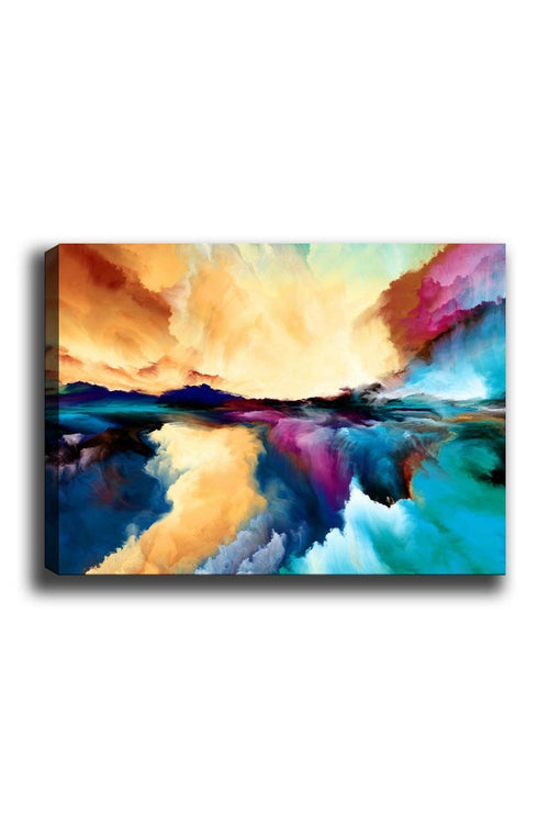 Tablou Canvas Colorful Sky 6 Multicolor, 100 x 70 cm (1)