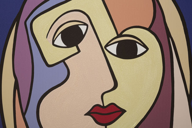 Tablou Canvas Double Face Large -A- Multicolor, 80 x 120 cm (2)