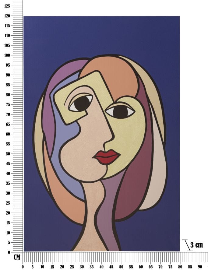 Tablou Canvas Double Face Large -A- Multicolor, 80 x 120 cm (5)