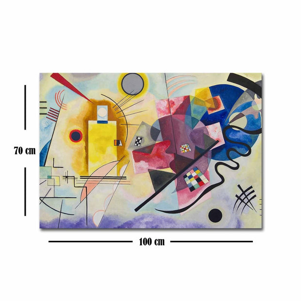 Tablou Canvas Izabel 70100FAMOUSART-036 Multicolor, 100 x 70 cm (3)
